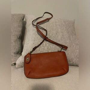Joy Susan Crossbody Mini Wristlet Whiskey